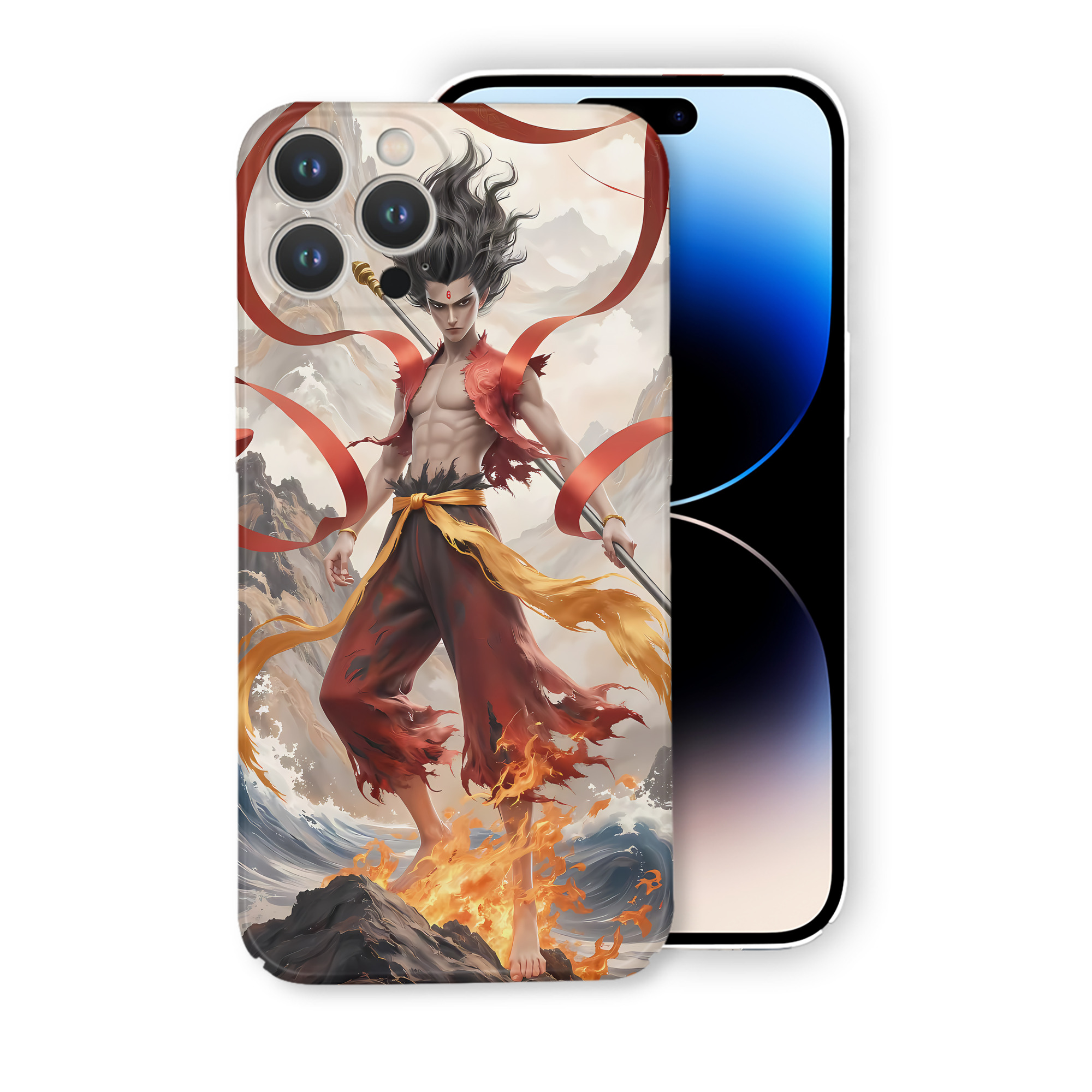 （画像用） Ne Zha 2 ナタ 魔童の大暴れ 【iPhone 14シリーズ対応】ハードケース